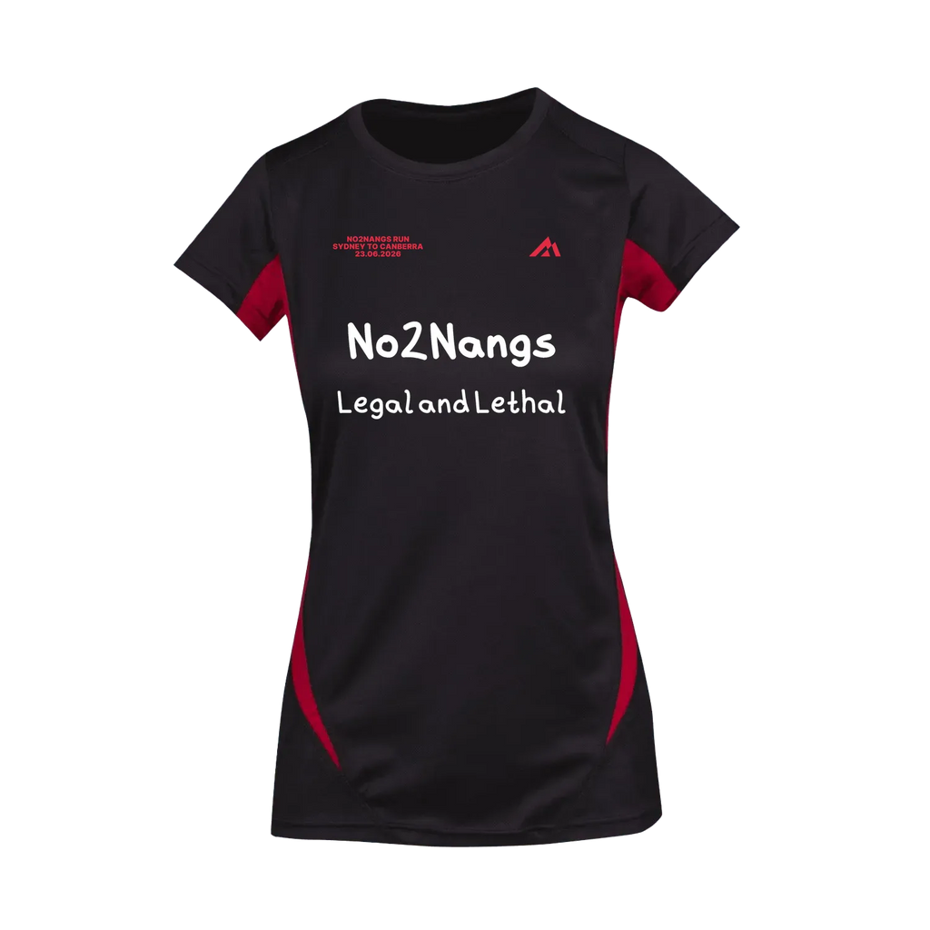 No2Nangs Women's Official Raceday Tee