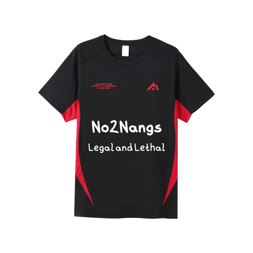 No2Nangs Men's Official Raceday Tee