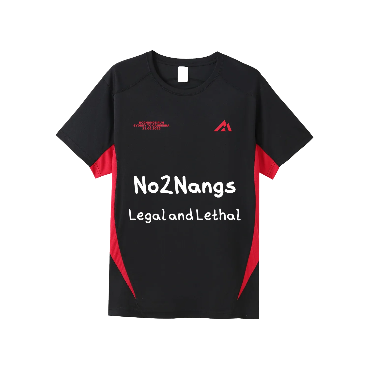 No2Nangs Men's Official Raceday Tee
